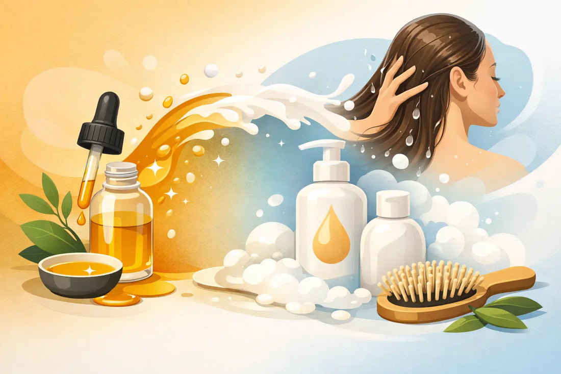 Oil to Milk Hair Cleanser for Better Wash Days