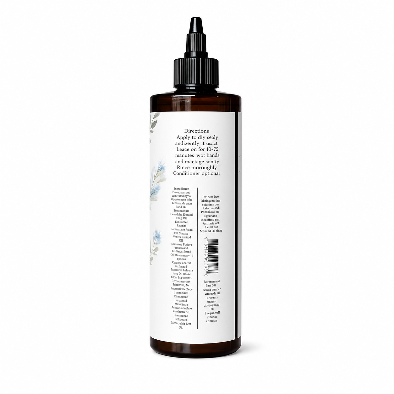 Hair Cleansing Oil - Rosemary and Tea Tree - 12 oz