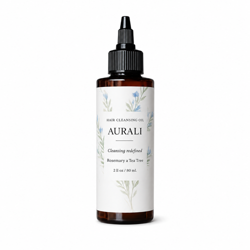 Travel Hair Cleansing Oil - Rosemary and Tea Tree - 2oz