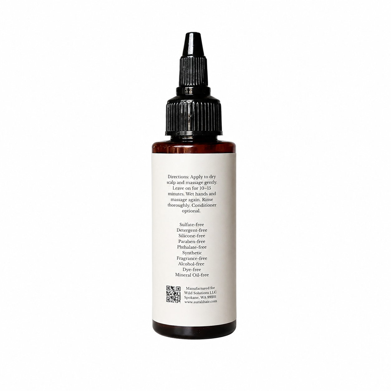 Travel Hair Cleansing Oil - Rosemary and Tea Tree - 2oz